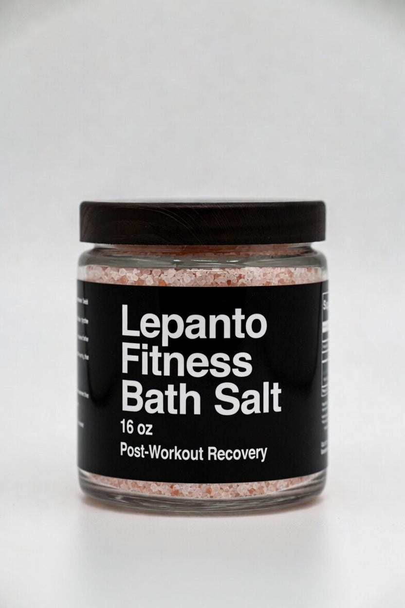 Lepanto Fitness Bath Salt - 16 oz Jar